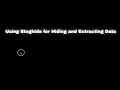 Using Steghide for Hiding and Extracting Data