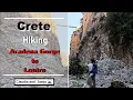Lagu Wandelen op Kreta: Avontuur Aradena Gorge naar Loutro - Chania