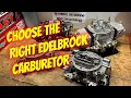 Comparing Edelbrock Carburetor Models Which One is Right for You