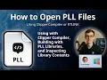 How to Open PLL Files Clipper Prelinked Library