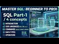 SQL Part-1 SQL for Beginners Introduction DDL DML DCL TCL 2026