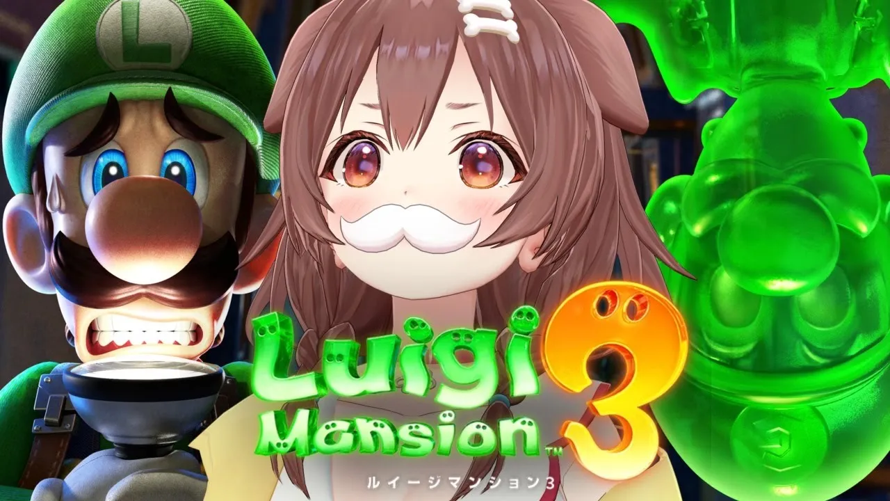 【ド☆初見】ルイージマンション3 で夜更かしするで～！！【戌神ころね】