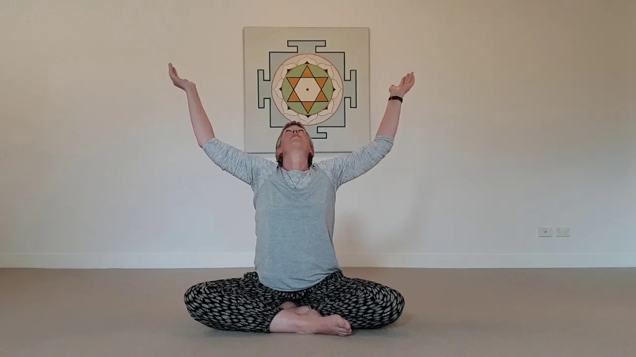 Shanti Mudra, Yoga Sequence with Amara Saraswati at Manly Yoga