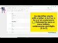 Identifiers in Python Python Programming in Tamil Techmaima