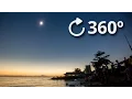 360o Total Solar Eclipse Experience 4K - Indonesia 2016