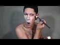Marilyn Manson makeup tutorial fast