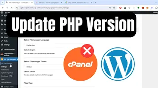 How To Update PHP Version In Wordpress Without cPanel
