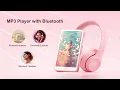 Lagu Oilsky 80GB MP3 Player with Bluetooth and WiFi, Mp3 \u0026 Mp4 Music Player with Spotify