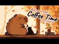 Download Lagu Capybara's Autumn Sunset Coffee Time 🌅 Cozy Autumn Jazz Lofi Hiphop for Study, Work, Chill