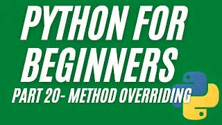 Python Method Overriding
