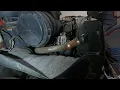 Replacing a DT466E Oil Cooler