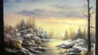 Download Painting | Snowy Sunset | Paint with Kevin Hill MP3