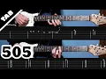 505 - Arctic Monkeys Guitar TAB Lesson Tutorial