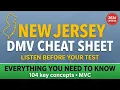 New Jersey DMV Permit Test 2026 The 104 Facts You MUST Know Full Study Guide