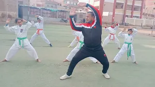 تعلم الكاتا الرابعة هيان يوندان بطريقة سهلة ومبسطوة مع الشرح الوافى 