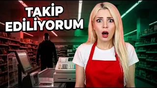 BU ADAM BENI TAKIP EDİYOR | MARKETTE GEÇEN KORKU OYUNU HELLMART