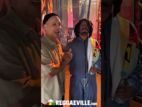 BACKSTAGE VIBES with ZION MARLEY @ Ruhr Reggae Summer 2026 🔥 🇩🇪 with ROMAIN VIRGO