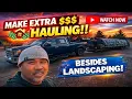 How I make extra income besides landscaping