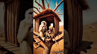 monkey sad