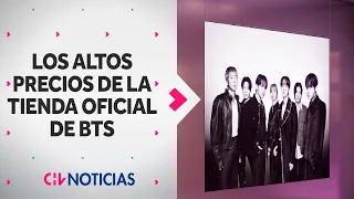 PALILLOS A $50 MIL: Revelan altos precios en tienda de BTS en Santiago
