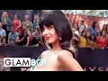Jameela Jamil GLAMBOT Behind the Scenes at Emmys E Red Carpet Award Shows