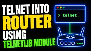 How to telnet into a router using the telnetlib module