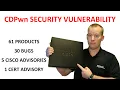 Cisco Security Vulnerability CDPwn