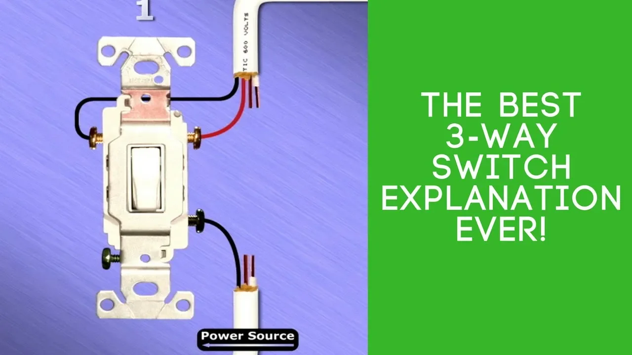 The Best 3 Way Switch Explanation Ever!