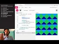CP1 Iteration Loops in P5JS - 2D Iteration