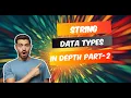 Understanding Python String Part 2 Strip Split and More Python Tutorial 13