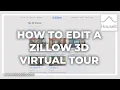 How to Edit a Zillow 3D Virtual Tour Using My 3D Homes on Desktop Tutorial