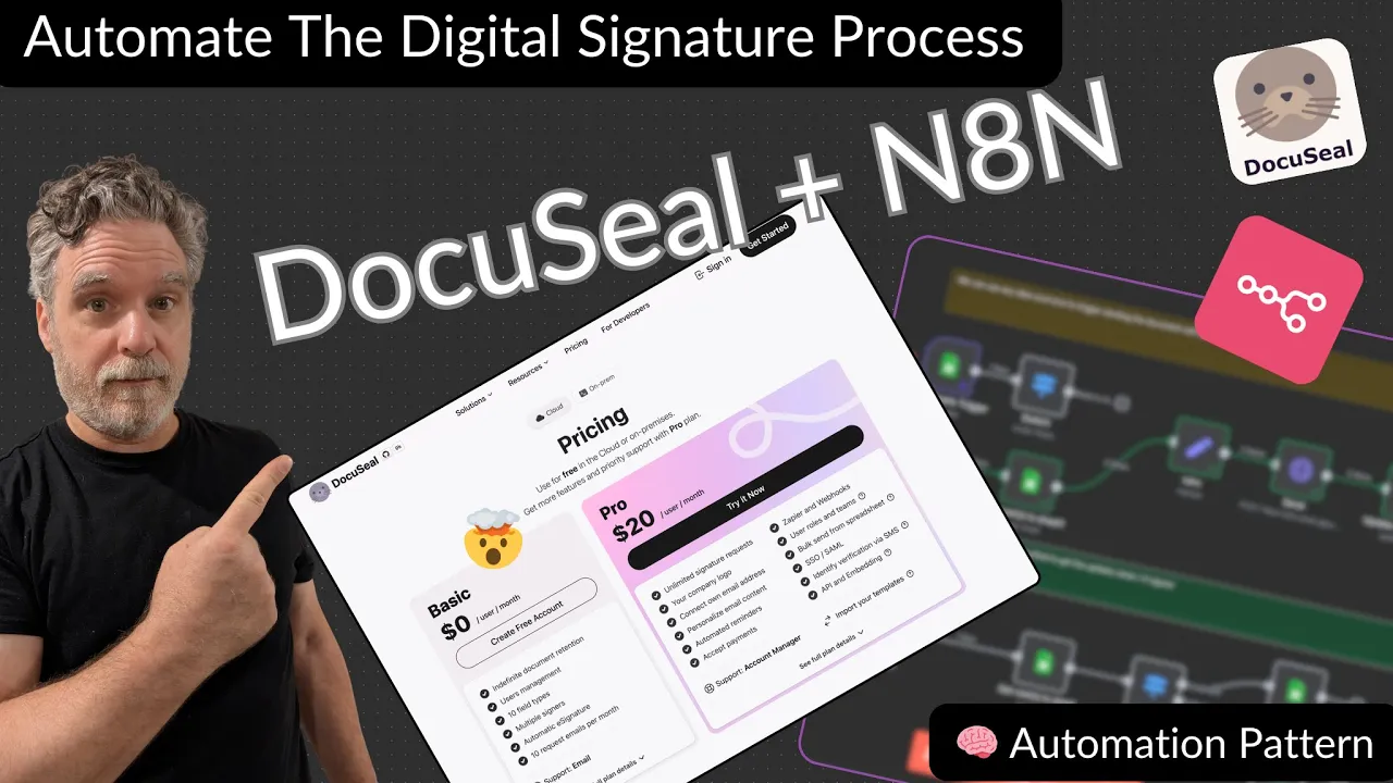 How to Automate Digital Signatures with DocuSeal API and n8n (Step-by-Step Tutorial)