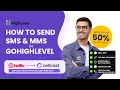 How to Send SMS MMS in GoHighLevel Replace Twilio with Cellcast Workflows