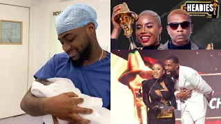 davido u0026 chioma welcome baby boy 13headies award night highlight