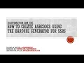 How to create barcodes in using the IDAutomation Barcode Generator for SSRS