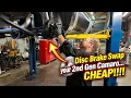 The CHEAP Way to Rear Disc Brakes on a 2nd Gen Camaro