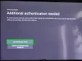 Fixed Additional Authentication Needed Error on Xbox Internet problem