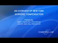 An Overview of New York Workers Compensation