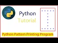 Printing Stars in i Shape in python Alphabet Pattern in python