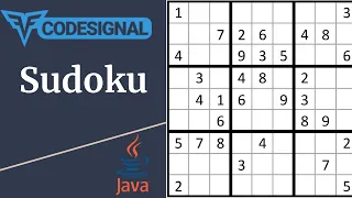 Sudoku - Codesignal