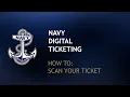 How to Scan Your Ticket