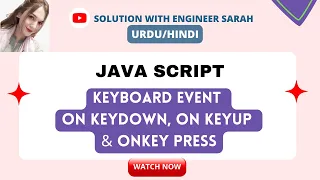 Keyboard Event onkeydown onkeyup onkeypress JavaScript Events Tutorial