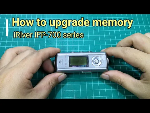 Download MP3 iRiver IFP-700 series memory upgrade