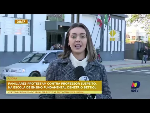 Professor é preso por suspeita de assediar meninas do 2º e 3º ano de escola em Cocal do Sul