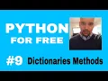Learn Python for High Paying Job Free Course dictionaries method