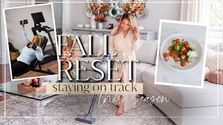 Fall Reset Motivation 🍂 | Healthy Routines + How to Stay on Track This Season