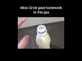Download Lagu Miss Circle gave homework to this guy #misscircle #fpe #fundementalpapereducation