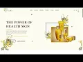 Responsive Skin Care Website Using HTML CSS JavaScript Smooth UI Design