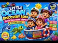 Little Ocean Discovery Boat Count Fish Learn Shapes FamivoKids Sea Fun Song