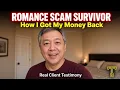 What should I do after a romance scam